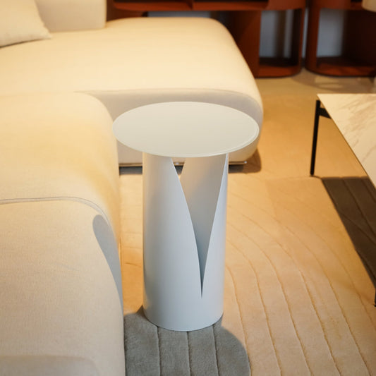 Lola White Side Table