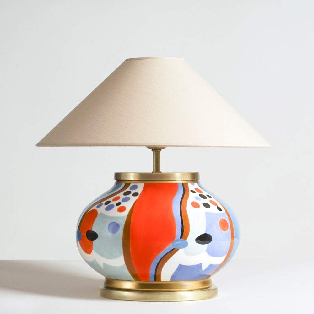 Coral Ceramic Lamp