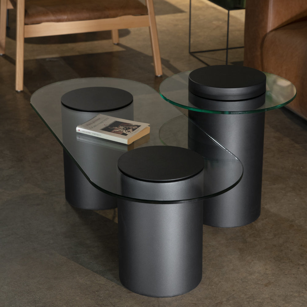 Pillar Double Coffee Table