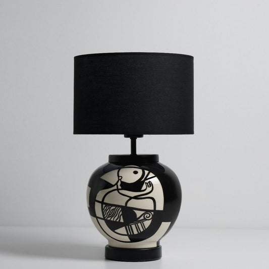 Figure Ceramic Lamp Outlet