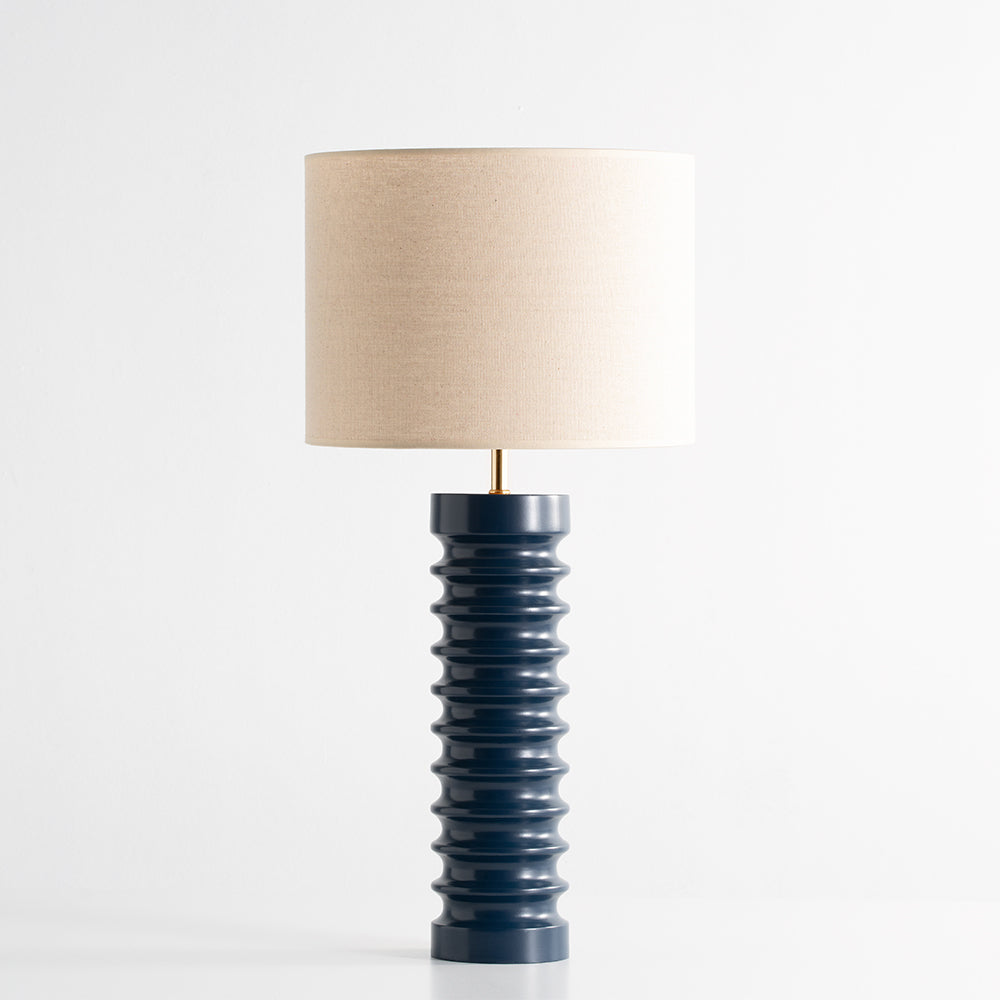 Twist Lamp Dark Blue